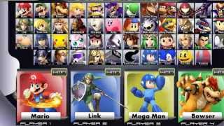 How to Unlock Every Character in Super Smash Bros for 3DS [upl. by Yrrep]