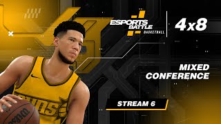 20241125  Mixed conference EBasketball ESportsBattle Stream 6 [upl. by Tterab39]