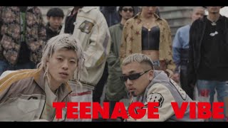 kZm  TEENAGE VIBE feat Tohji Prod Chaki Zulu [upl. by Ylek685]