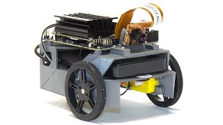 NVIDIA JetBot Jetson Nano VisionControlled AI Robot [upl. by Felicity]