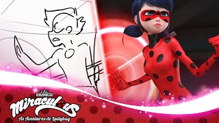 MIRACULOUS  🐞 PUPPETEER 2 Storyboard ✏️  As Aventuras de Ladybug [upl. by Aramas]