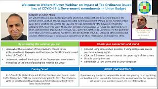 Webinar with Dr Girish Ahuja [upl. by Messere]