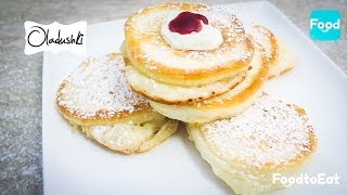 How to Make Oladushki Russian Pancakes to Eat at the Olympics in Sochi [upl. by Godard]