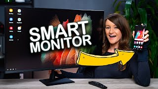 Samsung Smart Monitor Is it any GOOD 👀 [upl. by Aigil]