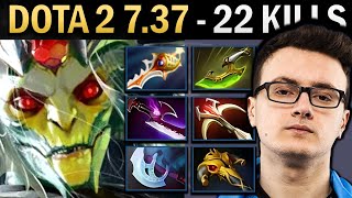 Medusa Gameplay Miracle with 22 Kills and Silveredge  Dota 2 737 [upl. by Ayle]