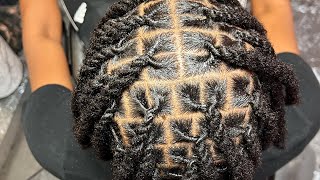 Men Loc Extensions Tutorial￼￼ [upl. by Eppesiug]