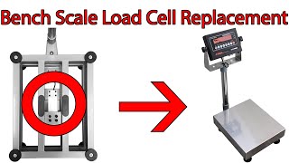 How to replace Load Cell in Bench Scale [upl. by Ecidnak]