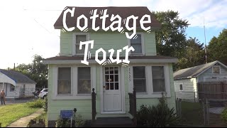 Hotel Tour Ashworth Cottage Vacation Rental Chincoteague Island VA [upl. by Meadow]