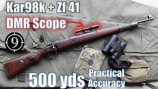 Kar98k  Zf41 quotDMRquot to 500 yds Practical Accuracy Feat InRange TV [upl. by Felipe]