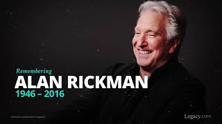 Remembering Alan Rickman [upl. by Rotciv]