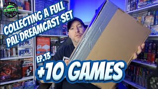 Collecting a Full PAL Dreamcast Set  Ep13 10 Games  Retroverse [upl. by Terese]