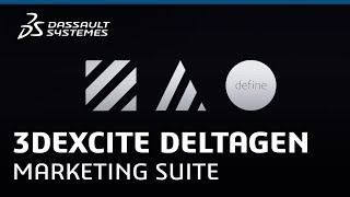 3DEXCITE DELTAGEN Marketing Suite  Dassault Systèmes [upl. by Euseibbob332]