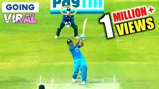 SIX Gone Out Of Stadium  MS Dhoni Longest Sixes In Cricket History [upl. by Akisey]