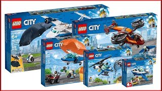 LEGO Unboxing CITY Police Department 2019 sets  Unboxing for Collecrors [upl. by Yeargain]