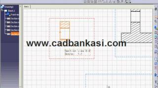 Catia Kesit Alma ve Detaylar wwwcadbankasicom [upl. by Weissberg222]