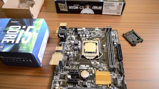 Intel h110 Chipset Motherboard Supporting 2400 MHz RAM with kaby lake cpu 7th gen [upl. by Whitaker116]