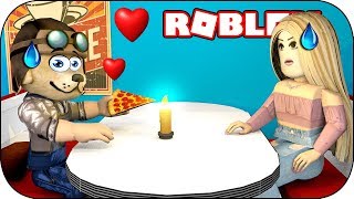 ROBLOX  💔 Mi CITA ROMÁNTICA es un DESASTRE  Family Life [upl. by Annahavas]