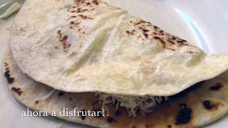 Como hacer baleadas  Receta de baleadas  how to make baleadas baleadas catrachas baleadas recipe [upl. by Auhsaj]