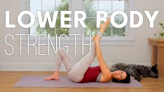 Lower Body Strength  30 Minute Yoga Practice [upl. by Liba]