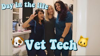 Day In The Life Of A Vet Tech｜Vet Tech Vlog ｜Veterinary Technician｜Veterinary Nurse [upl. by Aierb80]