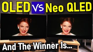 LG OLED vs Samsung Neo QLED Mini LED TV Comparison [upl. by Friedrich449]