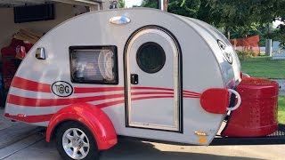 Custom Teardrop Trailer Little Guy Camper TG [upl. by Nuahsyd]