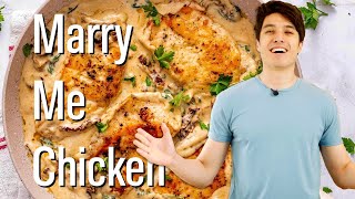 EASY Marry Me Chicken Recipe In 10 Minutes [upl. by Curson]