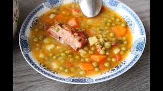 Bakina kuhinja  kako spremiti čorbast fantastičan grašak cooked peas [upl. by Newsom]