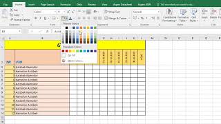 EXCEL dasturida jadvallar bilan ishlash [upl. by Zoeller]