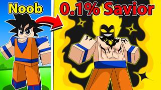 Noob To 01 Mythical Savior Soul in Dragon Ball Roblox [upl. by Ennaul]