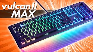 WOW Roccat Vulcan 2 Max Gaming Keyboard Review [upl. by Kalina]