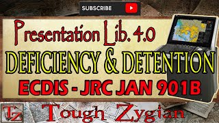 ECDIS JRC JAN901B  Presentation Library 40  Avoiding Detention amp Deficiency ECDIS Tutorial 212 [upl. by Yanarp70]