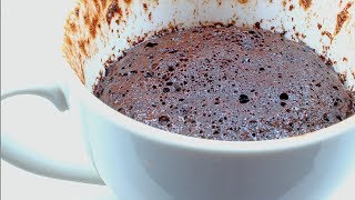 Flourless chocolate cake in a mug [upl. by Doralynn]