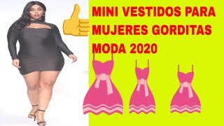 vestidos para mujeres gorditas de fiesta  Vestidos cortos 📲 [upl. by Moll293]