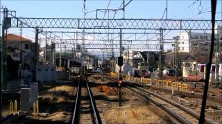 Keio Inokashira Line drivers view from Shibuya to Kichijōji in Tokyo [upl. by Nosille]