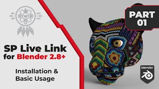 ENG NEW Substance Painter LiveLink for Blender Installation amp Use [upl. by Nohsreg470]