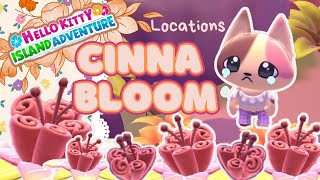 ALL CINNA BLOOM Locations  Hello Kitty Island Adventure [upl. by Martha]