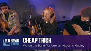 Cheap Trick Plays an Acoustic Medley on the Stern Show 1996 [upl. by Weixel]