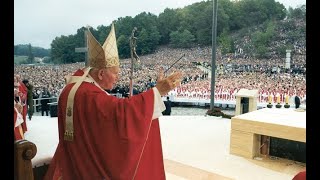 Papa Ivan Pavao II u Hrvatskoj 1998  Misa i beatifikacija u Mariji Bistrici [upl. by Benedicta]