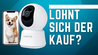 🏆 Laxihub Überwachungskamera ► Haustierkamera für Hund amp Katze [upl. by Earlie]