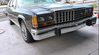 Classy Car Lets Get To Know The 1985 Ford LTD Crown Victoria [upl. by Amihsat]