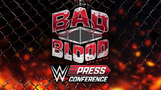 WWE Bad Blood Press Conference Oct 5 2024 [upl. by Hassadah825]