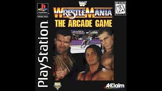 WWF Wrestlemania The Arcade Game LongPlay PlayStation One [upl. by Etnahsal]