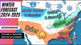 Winter Forecast 2024  2025 [upl. by Yvonner288]