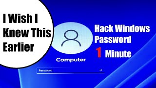 Reset Forgotten Windows Password 10 and 11 Under 1 Minute Without Software [upl. by Gillman]