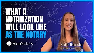 What a Notarization Will Look Like as a Notary [upl. by Niamor]