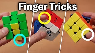 Rubiks Cube Finger Tricks Tutorial Beginner to Advanced [upl. by Mor]