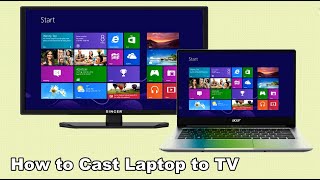 How to Cast Laptop to TV [upl. by Enaasiali999]