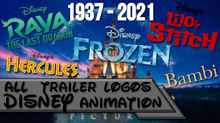 810 All Animation Trailer Logos 1937present [upl. by Truk]