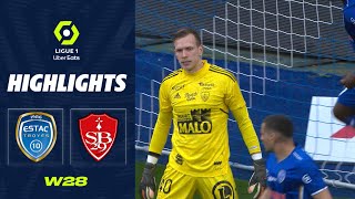 ESTAC TROYES  STADE BRESTOIS 29 2  2  Highlights  ESTAC  SB29  20222023 [upl. by Olive]